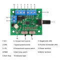 DC8V-24V Brushless DC Motor Driver Controller Board PWM Fan Motor Speed Governor. 