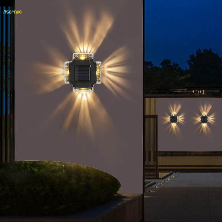 Waterproof%20Wall%20Light%20Sconce%20Outside%20Yard%20Warm%20Polysilicon%20-%20Image%206