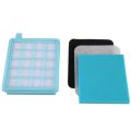 Filter set for Philips PowerPro Active and Compact vacuum cleaner. (Comparable with FC8058 / 01). 