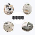 4PCS Bed Stopper & Furniture Stopper Caster Cups Fits to All Wheels. 