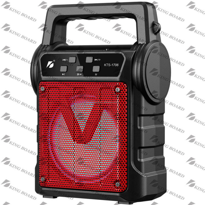 Kts-1706%20Solar%20bluetooth%20speaker%20wireless%20portable%20outdoor%20speaker%204%20inch%20with%20torch%20light%20FM%20radio%20USB%20,%20Memory%20Card%20TWF%20mp3%20music%20player%20-%20Image%204