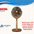 Royal Fans Standing/Pedestal TCP Louver Fan - Copper Winding - 14. 