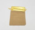 BIDH BAG BEIGE POUCH NIKKAH BIDH BAG - 50 PCS - NIKKAH DECORATION ITEMS. 