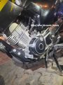 YBR Engine Sticker Kit Black Matt 21 Pieces PVC Vinyl Wrap Sticker for Yamaha Engine. 