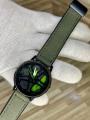 Black Racing Wheel Watch Stylish Sports Wheel Watch Men’s leather strap Watch Green Accent Dial Watch Butterfly Lock Watch Men Luxury Racing Design Watch Trendy Car Rim Watch Modern Analog Wrist Watch High Quality Metal Watch Unique Spinning Dial Watch. 