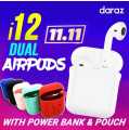 M10 & M90 TWS Airpods _ with Super Sound & High Quality Touch Sensors True Stereo Headphones with Built in Mic 10m Transmission Bluetooth Wireless Earbuds , Sport Headset for all Bluetooth Smart devices.. 