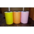 Colour Receipt Paper Roll 80mm Plastic core. 
