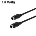 Onn S-Video Cable 6ft CRT TV DVD | VHS Players Classic Gaming Systems SVideo Cable 1.8M. 