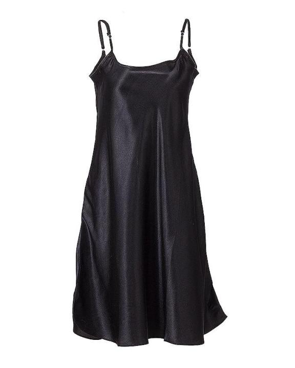 Valerie%20silky%20satin%20Short%20Nighty%20adjustable%20straps%20lingerie%20-%20Image%205