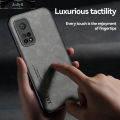 AnDyH For Xiaomi Mi 10T Pro Phone Case Skin Feel Leather Soft Silicone All Inclusive Lens Cover Casing. 