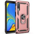 Shockproof Armor Case For Samsung Galaxy A7 2018 Phone Case Car Ring Stand Bumper Silicone Back Cover. 