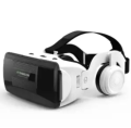 Shinecon G06A VR Headset with Detachable Headphones for 4.5-7.0 Inch Smartphones, Adjustable Goggles, Full-Screen VR Gaming Glasses. 