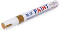 Set of 3 Paint Marker White, Golden &amp; Silver Suitable for Transparent &amp; Dark Objects Surfaces. 