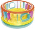Best way 52262 BW52262 in & Over Bounce Jam Bouncer, Inflatable Kid Bouncy Castle   71" x H34"/φ1.80m x H86cms. 