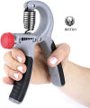 Histro Grip Strength Trainer (Adjustable), Hand Grip Strengthener, Exerciser, Hand Gripper Adjustable Resistance Automatic Counting Non-Slip Hand Grip Strength Trainer Fingers Wrist Forearm Exerciser Workout Gear Home Gym Exercise Equipment Hand. 