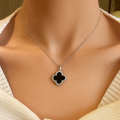 Elegant Clover Pendant Necklace for Women – Gold & Silver Chain Fashion Jewelry, Stylish Gift Jewelry. 