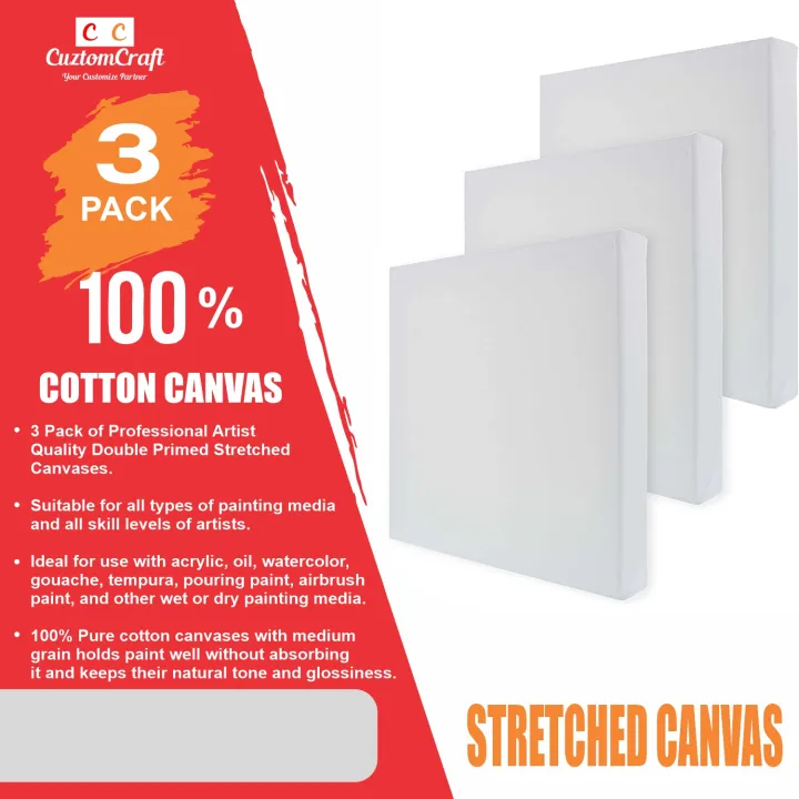 CuztomCraft%20-%203%20Pcs%20-%2024x36%20Primed%20Canvases%20for%20Painting,Canvas%2024%20by%2036%20100%25%20Cotton%20Stretched%20Canvas,%20Art%20Supplies%20for%20Acrylic%20Pouring,24%20by%2036%20Canvas,%20Oil%20Painting%20and%20Watercolor,%20Acid%20Free%20Canvas%20-%20Art%20Panel%20-%20Small%20Canvas%20-%20Artist%20-%20Image%204