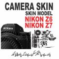 nikon z6 and z7 skin 3 colours availables. 