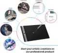 HUION Inspiroy 2 L H1061P Graphics Tablet with 3 Group Keys + Scroller and Battery-Free Pen PW110, 10.5 x 6.56 inches Digital Art Tablet for Mac, Windows, Chrome OS, Harmony OS, Linux & Android. 