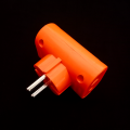 Universal Travel Adapter Multi Power Plug Socket - Mobile Multi Plug- Multi Shoe Adapter 3 Pin & 2 Sockets ABS Quality. 