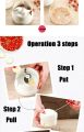 Mini Garlic Chopper, Multifunctional Hand Held Vegetable Chopper, Hand Pull String Food Chopper, Manual Food Processor. 