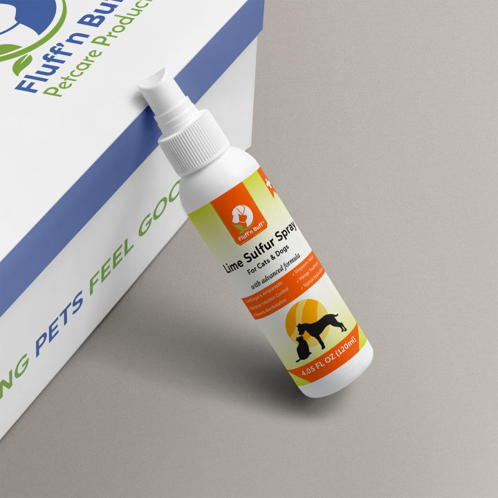 120ml Lime Sulfur Spray For Cats and Dogs Daraz.pk