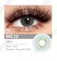 Best eye lenses Three Tone natural misty grey Color 1 Pair of Contact Lens Multi Color artificial eye lenses With Full Kit. 