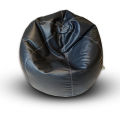 Relaxsit bean bag - Puffy Leather Bean Bag – Versatile Comfy Bean Bag for Lounge and Bedroom – Bean bag for adults   - Water-Repellant Dim. 110x80cm. 