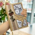 Hard Binding Sketch Book, Plain Paper Note Book Hard Cover 250 gram Card A/5-A4 Size Art Pad. 
