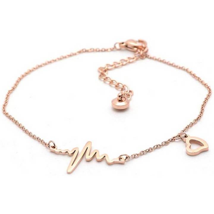 Heartbeat%20Anklet%20Foot%20Chain%20Jewelry%20Anklet%20for%20Girls%20-%20Image%202