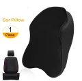 Car Seat Neck Pillow Headrest Pillow Cervical Pillow Back Cushion Neck Pain Relief Memory Foam Lumbar Support Cushion for Car Seat Office Chair. 