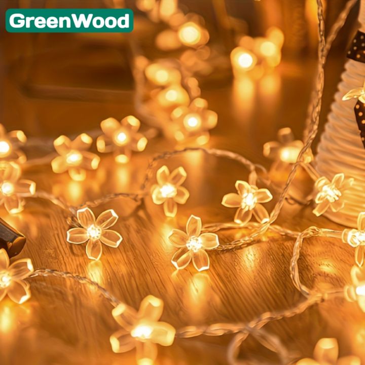 Cherry Blossom 20 LED Fairy Lights Battery Operated - Led String Light for Room Decoration