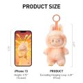 Labubu Doll Blind Box v3 Big Into Energy | 7inches / 17cm Original Size Pop Mart Labubu Dolls Toy Key Chain Labubu Plushie Monster | Labubu Big Into Energy Collection with Hanging Loop. 