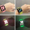 For AppleWatch silicone luminous watch strap, iwatch1-9/SE smartwatch strap. 