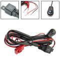 12V Universal Spot Light Working Light Fog Lamp Wiring Harness Switch Relay Kit Car LED Work Light Bar Wiring Harness Kit. 