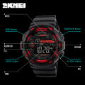 SKMEI Sports Fashion Digital Waterproof LED Chronograph Double Time Watches for Men 1243. 