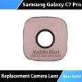 Samsung C7 Pro Back Camera Glass Rear Camera Glass Lens Replacement For c7 pro - Rose Gold. 