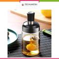 Techmanistan Refillable Honey Dispenser Glass Honey Bottle With Silicone Honey Stick, Honey Dispenser Bottle with Honey Stick, 220 ml Honey Container Bottle. 