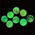 Full Moon Rising Moon Pendant Necklace Glow In The Dark Luminous Chain Women. 