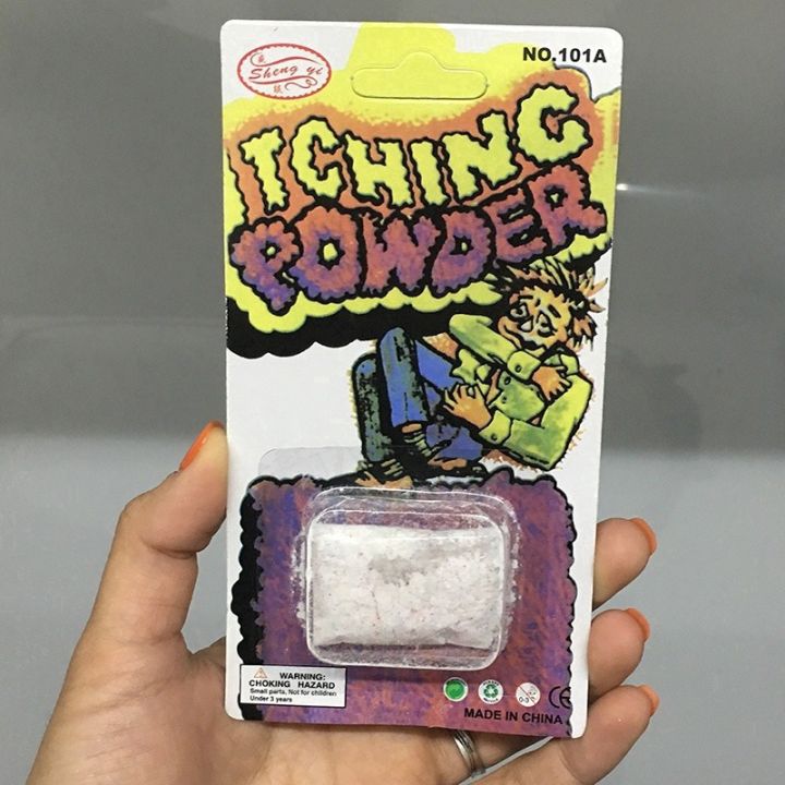 Itch Itching Powder Prank Joke Trick Gag Funny Joke Trick Novelty Toy Party Gadgets for Kid