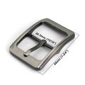【HOT】 1X 25Mm Fashion Metal Plated Belt Buckle Center Bar Single Pin Buckle Leather Craft Belt Strap Webbing Fit For 23-24Mm. 
