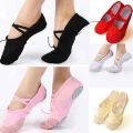 Canvas Girl Women Adult Ballet Dance Shoes Slippers Pointe Gymnastics Shoes. 