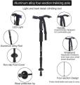 Outdoor Adjustable Lightweight Trekking Poles Hiking Pole Walking Stick Cane Handle. 