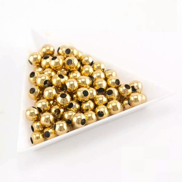 Golden%20Beads%20Charms%20Sewing%20Decorations%20Jewelry%20Findings%20Handmade%20Projects%20Craft%20Bead%20-%20Pack%20of%20100%20-%20Image%204