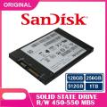 SanDisk SSD i110 SATA III 6 Gb/s, 128GB / 256GB / 512GB Solid State Drive / SSD Drive / Hard Drive 2.5"/7mm. 