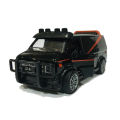 SWAT - Theme Die Cast Mini Van - Black. 