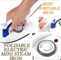 Mini iron 700W Mini Travel Portable handheld Foldable Electric Steam Iron l Portable Mini Travel Steam Iron Foldable l Mini iron for hajj and travelling. 