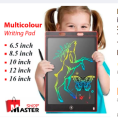 Writting Pad For kids 8.5 Inch Multicolor Display LCD Drawing Writing Tablet for Kids & Adults with Pen | Eraseable Colorful E-writer Digital Memo Pad. 