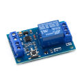 12V Single Bond Button Bistable Relay Module Modified Car Start and Stop Self-Locking Switch One Key. 