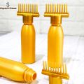 Hair Oil Applicator Comb Bottle 130ml (Pack of 1) Root Comb Applicator / Shampoo Hair Comb Bottle / Hair Coloring Dye Comb Multipurpose Hair Comb Applicator Bottle. 